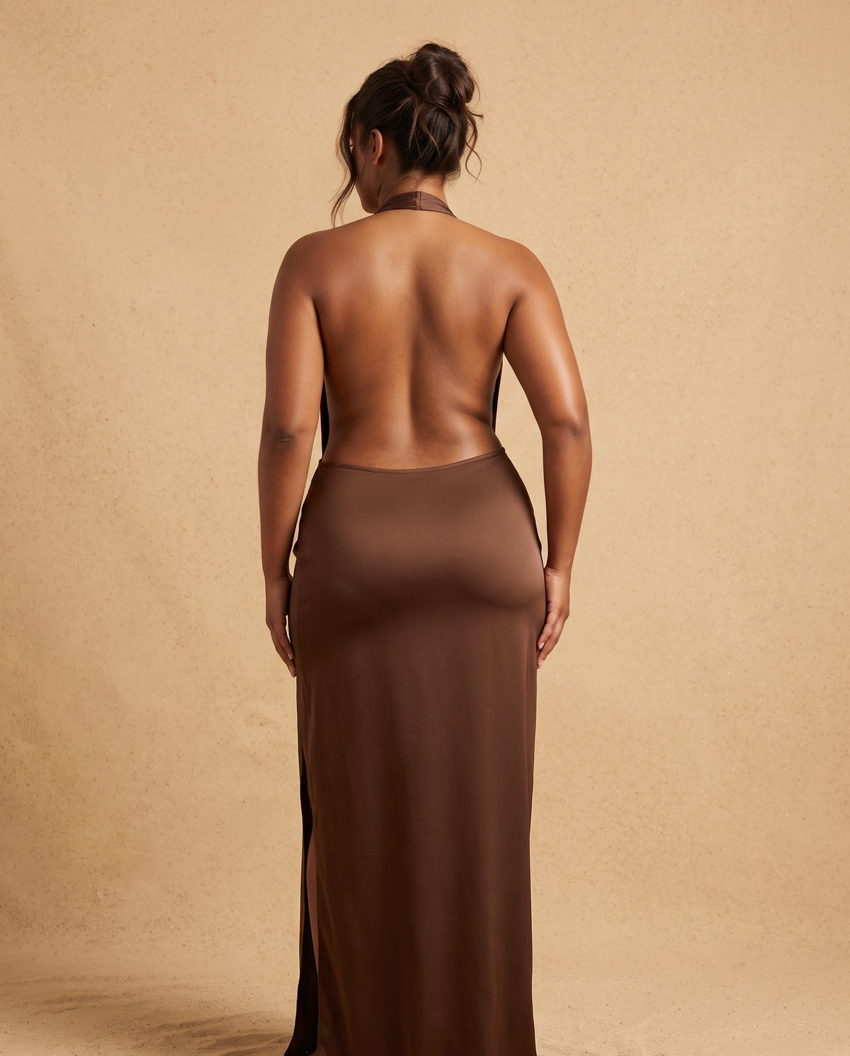 The Cascade Dress Cacao