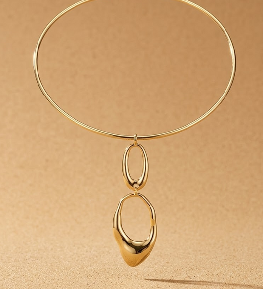 Driftline Necklace Gold
