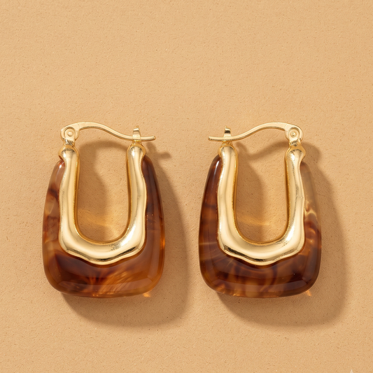 The Eddy Hoop Amber