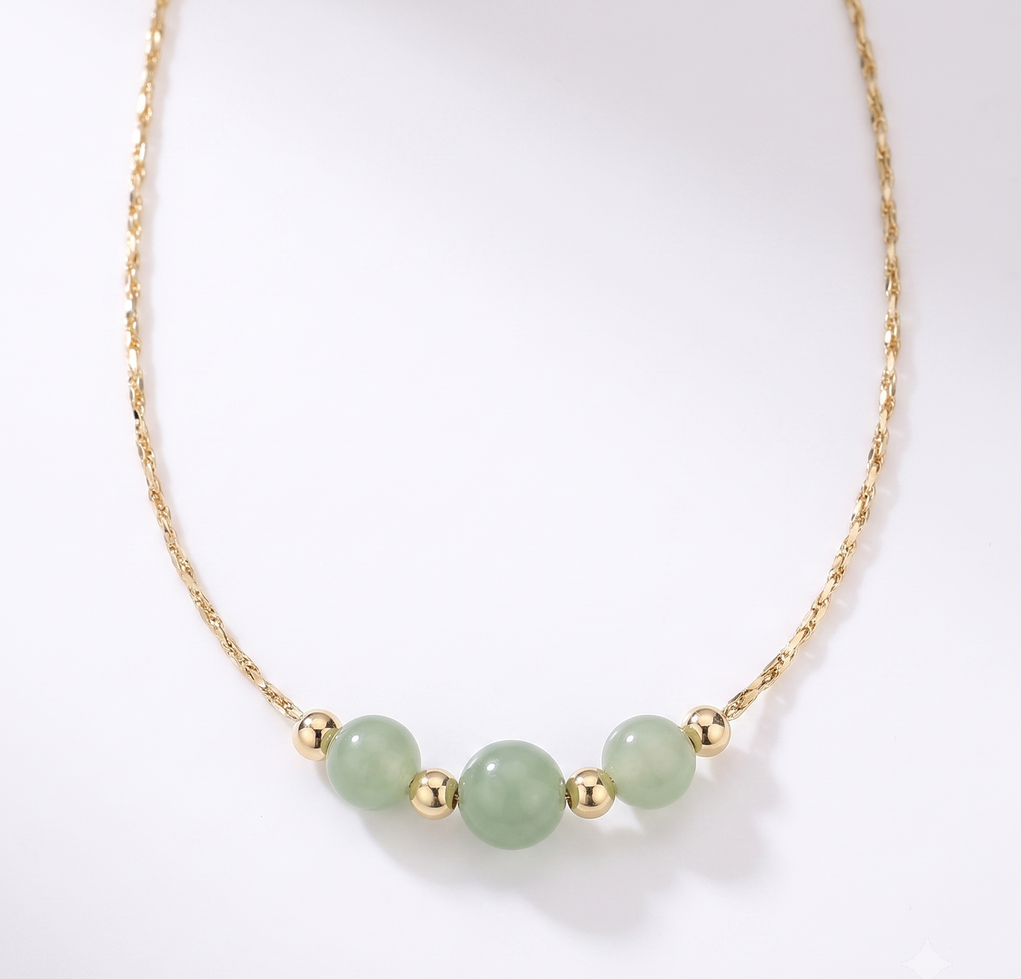 Tri Form Necklace Gold