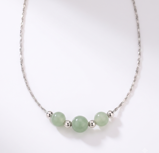 Tri Form Necklace Silver