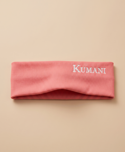 Luxe Headband Coral Pink