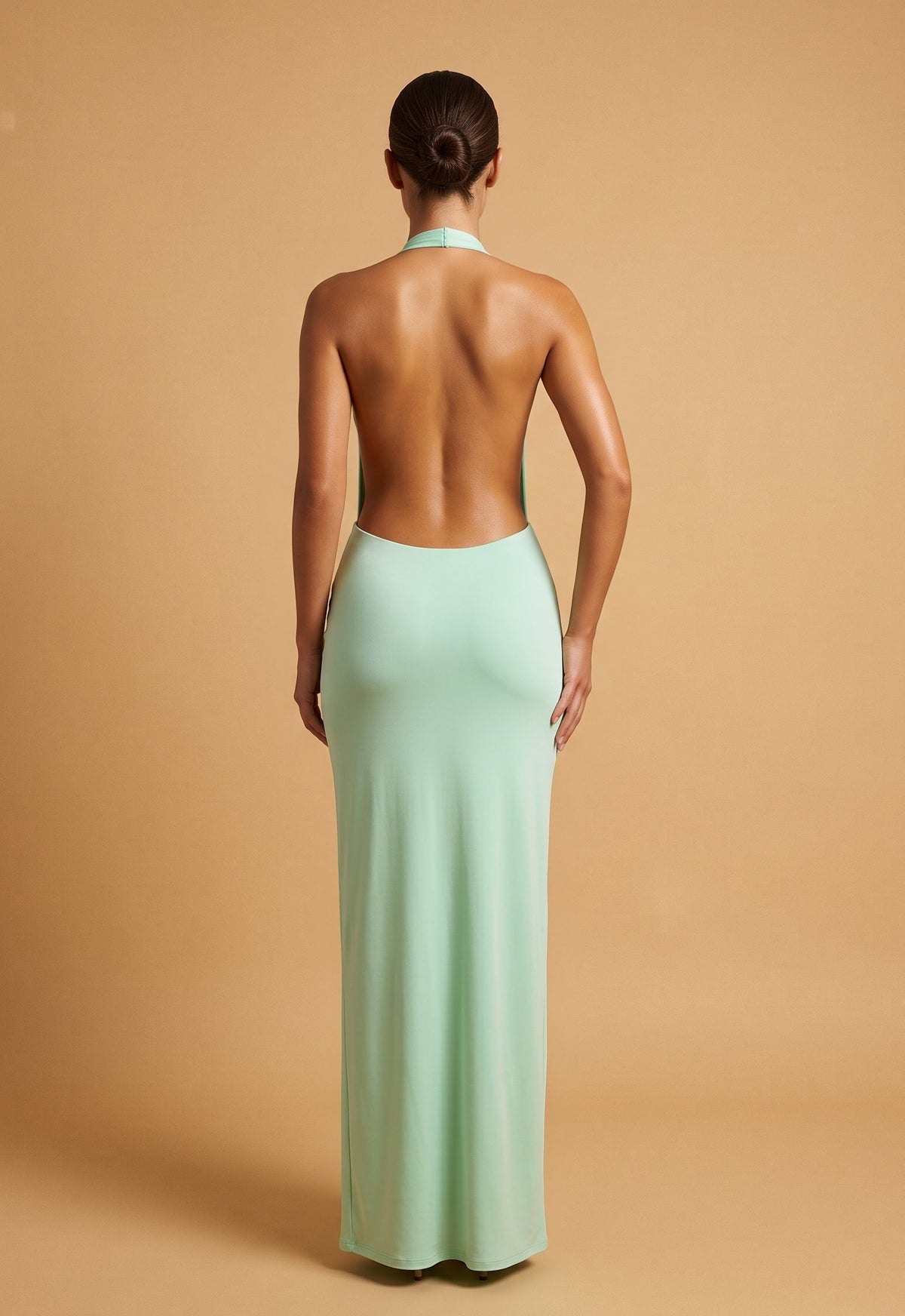The Cascade Dress Seafoam