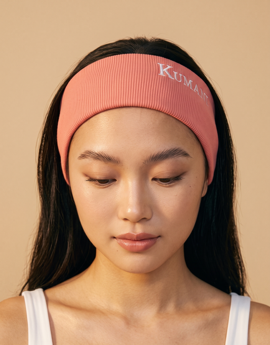 Luxe Headband Coral Pink